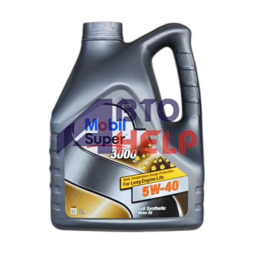 Масло моторное Mobil Super 3000 5W-40 (4л) СНГ 