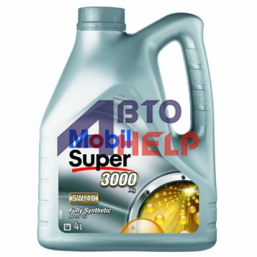 Масло моторное Mobil Super 3000 5W-40 (4л)