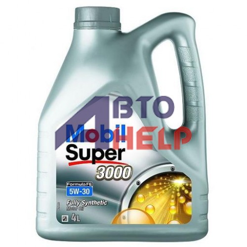 Масло моторное Mobil Super 3000 X1 FORMULA-FE 5W-30 (4л)