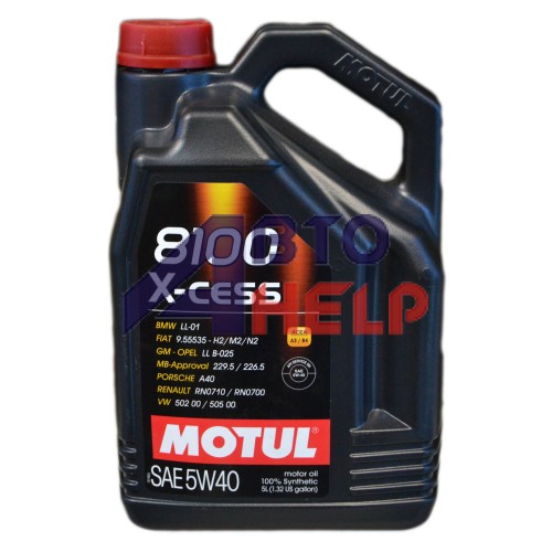 Масло моторное MOTUL 8100 X-cess 5w-40 (4л)