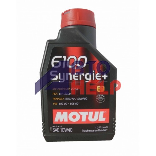 Масло моторное MOTUL 6100 Synergie+ 10w-40 (1л)