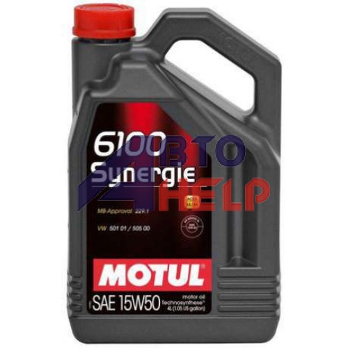 Масло моторное MOTUL 6100 Synergie+ 10w-40 (4л)