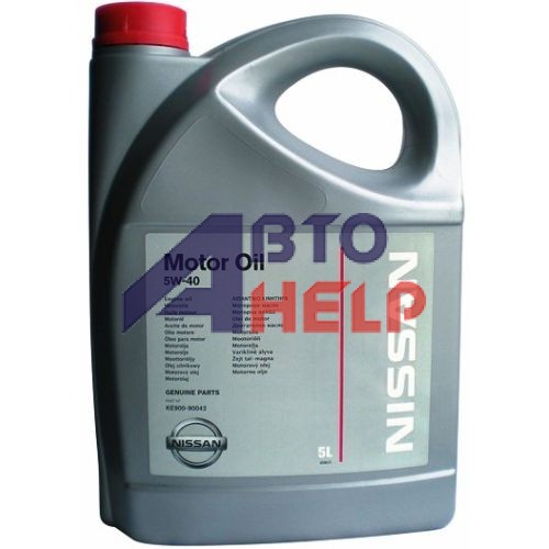 Масло моторное Nissan 5W-40 (KE900-90042) (5л)