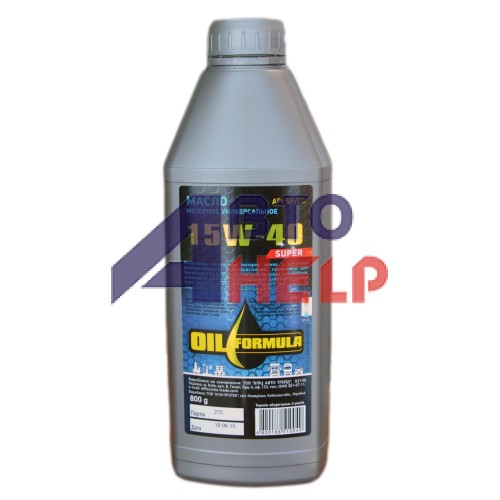 Масло моторное универсальное OIL Formula Super 15w40 SF/CC (1л)