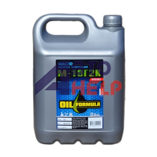 Масло моторное минеральное OIL Formula Diesel М10Г2К (5л)