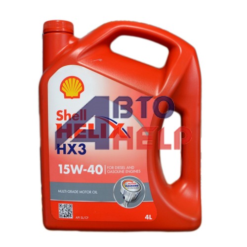Масло моторное Shell Helix HX3 15W-40 (4л)