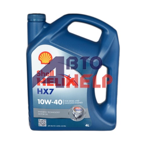 Масло моторное Shell Helix HX7 10W-40 (4л)