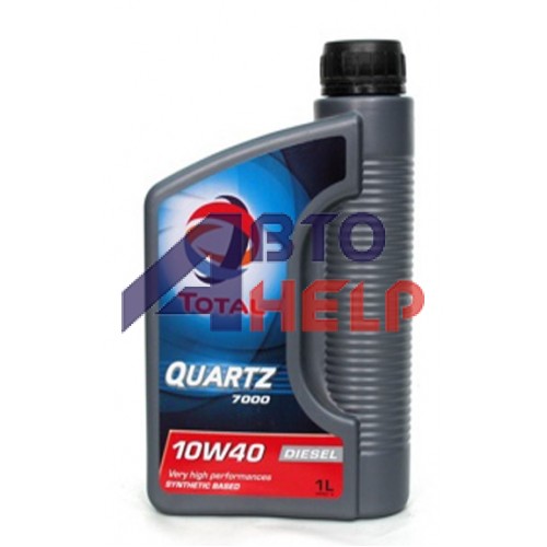 Масло моторное TOTAL QUARTZ 7000 Diesel 10W-40 (1л)