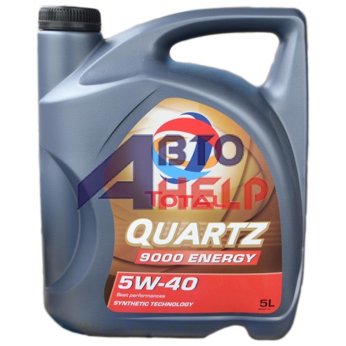 Масло моторное TOTAL ENERGY QUARTZ 9000 5W-40 (5л)