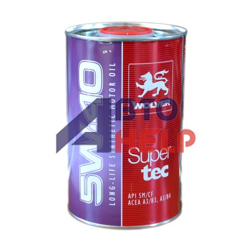 Масло моторное WOLVER Supertec 5W-40 (1л)