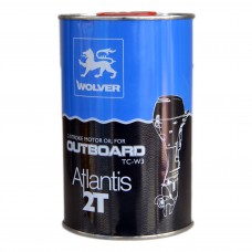 Масло моторное WOLVER Outboard Atlantis 2T TC-W3 (1л)