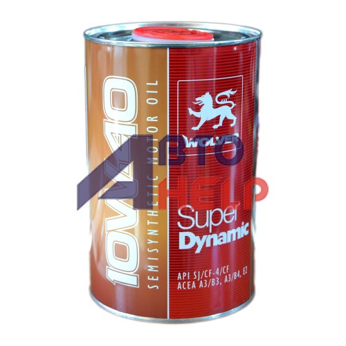 Масло моторное WOLVER Super Dynamic 10W-40 (1л)