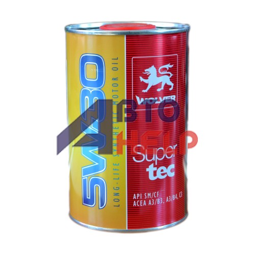 Масло моторное WOLVER Supertec 5W-30 (1л)