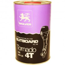 Масло моторное WOLVER TORNADO 4T OUTBOARD 10W-30 (1л)