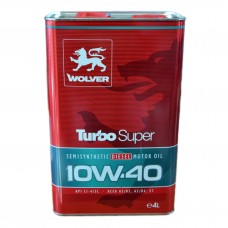 Масло моторное WOLVER Turbo Super 10W-40 (4л)
