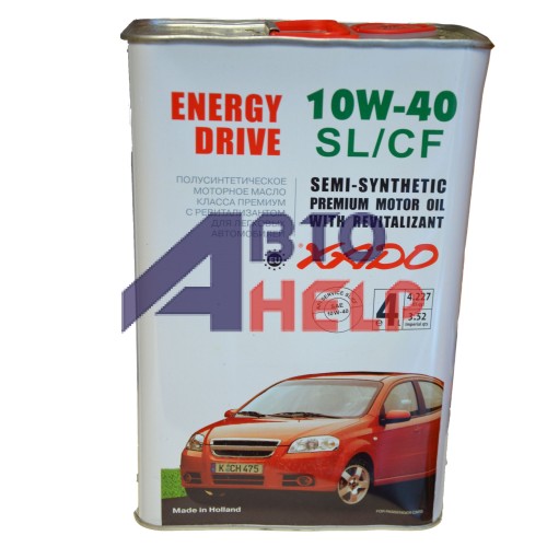 Масло моторное XADO Energy Drive 10W-40 (XA 20244) (4л)