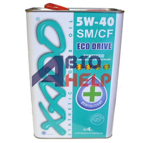 Масло моторное XADO Eco Drive 5W-40 (XA 20222) (4л)