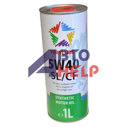 Масло моторное Verylube 5W-40 (ХВ 201591) (1л)