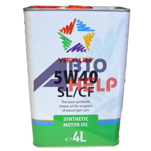 Масло моторное Verylube 5W-40 (ХВ 202591) (4л)