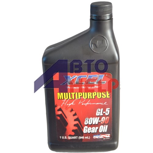 Масло трансмиссионное XCEL GL-5 MP HIGH PERF 80W-90 (1л)
