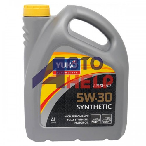 Масло моторноеYUKO SYNTHETIC 5W-30, API SM/CF (4л)