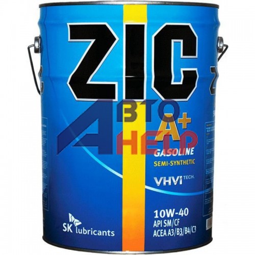 Масло моторное ZIC X7 LS (Ребренд. A+) 10W-40 (20л)