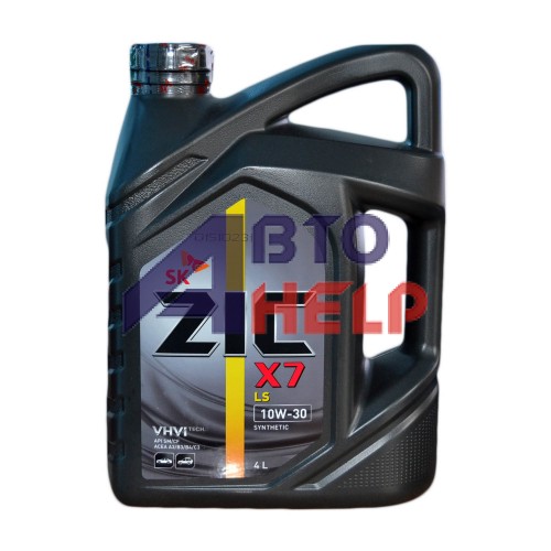Масло моторное ZIC X7 LS (Ребренд. А+) 10W-30 (4л)