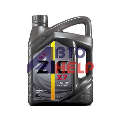 Масло моторное ZIC X7 LS (Ребренд. A+) 10W-40 (4л)