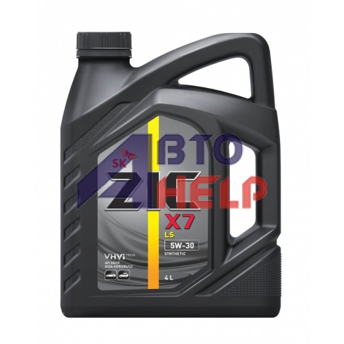 Масло моторное ZIC X7 LS (Ребренд. A+) 5W-30 (4л)