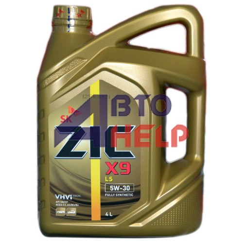 Масло моторное ZIC X9 LS (Ребренд. XQ LS) 5W-30 (4л)