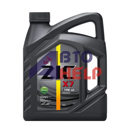Масло моторное ZIC X7 Diesel (Ребренд. RV) 10W-40 (4л)