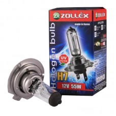 Автолампа Zollex Halogen UV Filter 9624 (PX26d, H7, 2800K, 12V, 55W)