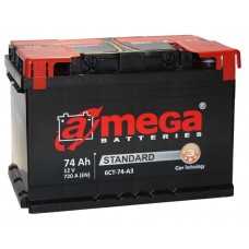Аккумулятор A MEGA 6СТ-74 Аз Standart (720EN)