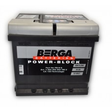 Автомобильный аккумулятор BERGA Power Block 6СТ-54Ah АзЕ 530A (EN) 554400053