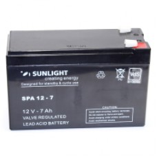 Аккумулятор тяговий SUNLIGHT SPa 6СТ-7Ah