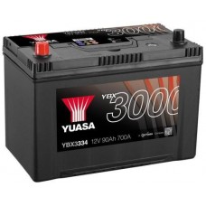 Аккумулятор YUASA SMF Japan 6СТ-90Ah Аз (YBX3334) (720EN)