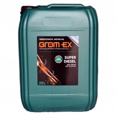Масло моторное GROM-EX Super Diesel 10W-40 (20л)