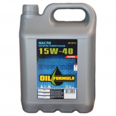 Масло моторное универсальное OIL Formula Super 15w40 SF/CC (5л)